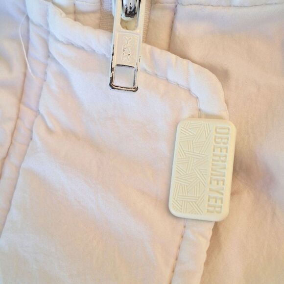 Vintage Womens OBERMEYER Sport Ski Jacket Nirvana Size 10 White Hong Kong - Picture 11 of 16